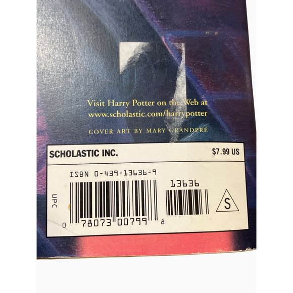 Harry Potter And The Prisoner Of Azkaban Paperback Book By J.K. Rowling Scholas - Picture 14 of 16